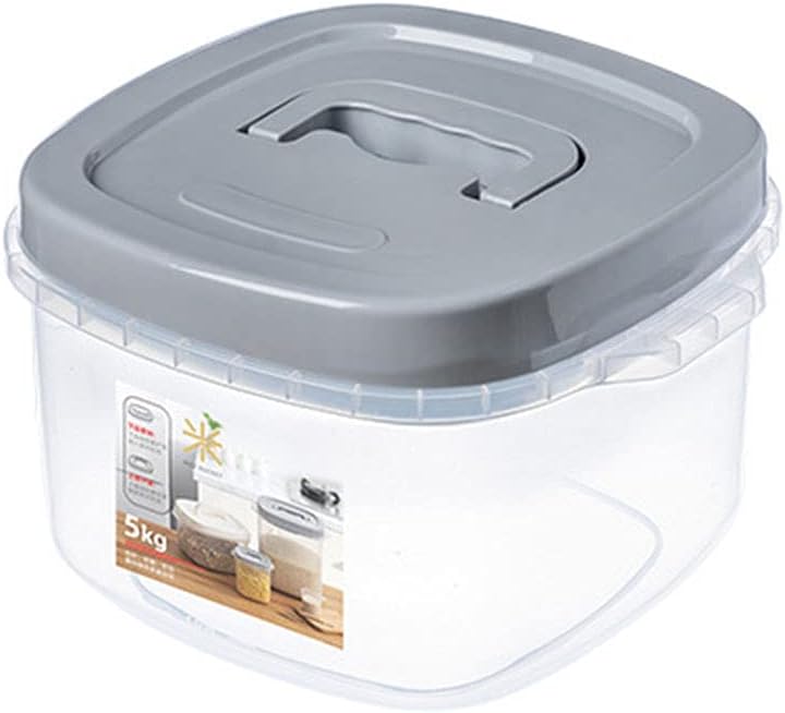 Kitchen Cereal Storage Container With Good Sealing Stable 1.2L/5KG Household Food Container Separation
