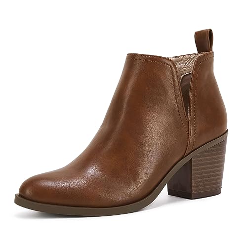Coutgo V-Cut Ankle Booties