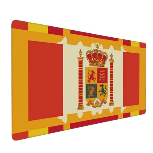 Tapis de souris grand format motif Espagne pour ordinateur portable à la maison et au bureau