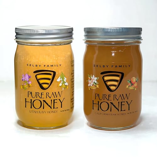 Honey Pack Variedad Crystallized Raw Clover y Orange