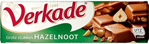 Verkade Dutch Chocolate Bar XL - Milk Hazelnut (6.3 ounce) [PACK OF 1]