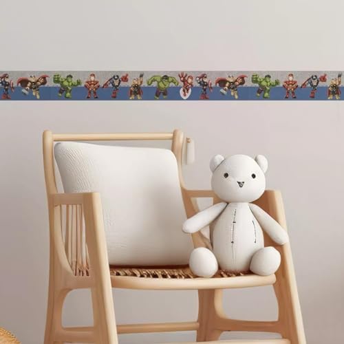 Faixa Decorativa Adesiva Vingadores Baby