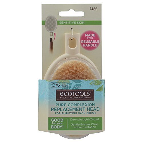 Ecotools Replaceable Back Brush Head, 0.23 Ounce
