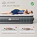 Twin Air Mattress with Built in Pump Newly Upgraded one-Touch air Mattress with pillowNo Peculiar Smell for Camping,Home,Guests & Portable Travel,18