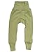 Produktbild Cosilana, Baby Hose mit Nabelbund, 45% KBA Baumwolle, 35% kbT Wolle, 20% Seide (Grün, 62-68)