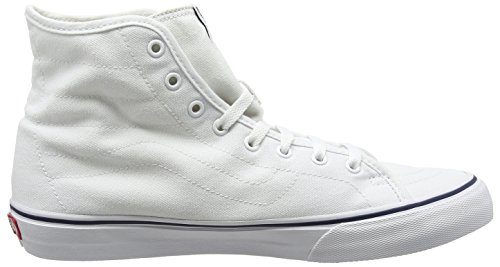 Vans Vans Sk8-hi Decon, Unisex Adults' Hi-Top Sneakers, White (Canvas - True White/Dress Blues) Men Size 11