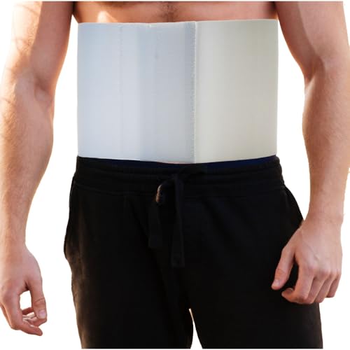 RCAI Abdominal Binder |Hernia Belt, Belly Bands for Pregnant Women, Post Partum Support, Single Panel Abdominal Brace made for Men & Women, Trusted by Clinics & Hospitals Worldwide (4