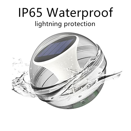Luces impermeables para piscina que iluminan estanques oscuros sin cables 4