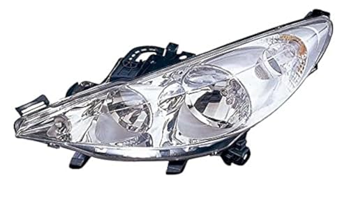 Phare électrique H7/H1 Depo 2752283 chromé pour optique avant de voiture
