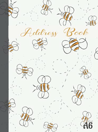 Small Address Book: small address book for purse. purse size address book. small address book with tabs. small Address Books with Alphabet Index for All Your Contacts! 4 x 6 in