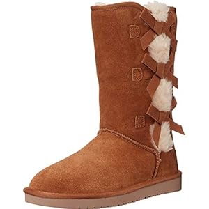 Koolaburra by UGG Women’s Victoria Tall Fashion Boot, Chestnut, 9 US