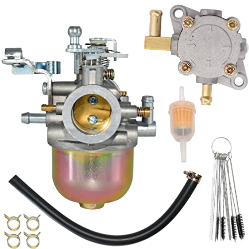 JDLLONG J24-14101-00 J24-14101-01 Carburetor for Yamaha G1 Gas Golf Cart Club Car 2-Cycle 2-Stroke Carb 1983 1984 1985 1986 1987 1988 1989 with Fuel Pump by JDLLONG - Used condition - US$32.78