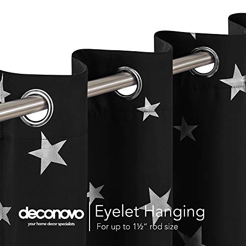 Deconovo 2 Pezzi Tende Oscuranti per Interni con