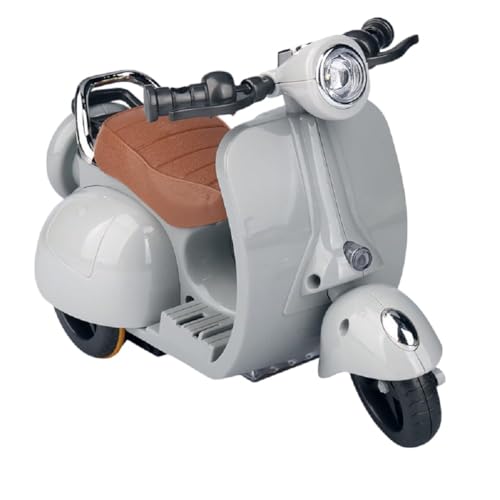 Brainy Scooter for Labobo Toy Cute Have a Seat for Labobo Accessories with Light and Music Hamster Pet Electric Toy nteractive Decor Desktop Ornaments for Labobo Collectors (Grey)