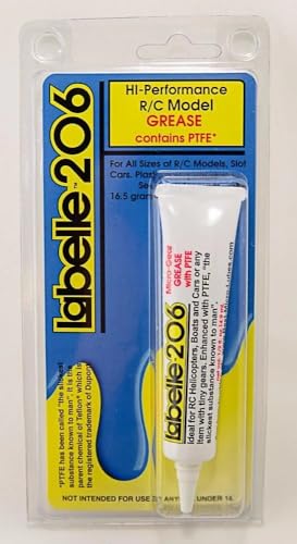 Labelle Industries 206 Hi-Performance R/C Model Grease 1/2oz 148mL