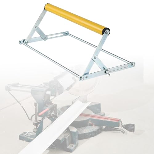 Support de scie à table robuste pliable jaune pour machine de découpe - 3