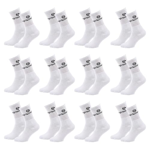 OZABI Chaussettes SPORT SERGIO TACCHINI - Pack de 12 Paires - 1704X12 BLANC - 43/46