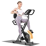 Dskeuzeew Hometrainer Fahrrad Klappbar für Zuhause