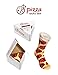 Rainbow Socks - Pizza Slice Box Socks - Pepperoni 1 pair Cotton Socks Made In Europe Woman Funny Gift!
