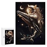 【Cosmic Catnip Puzzles de haute qualité】 : nous sommes fiers de dire que tous nos puzzles sont produits en utilisant une technique de découpe de précision pour une finition semblable à celle d'une affiche. Cela garantit que votre puzzle terminé semble lisse et homogène, pour un résultat dont vous pouvez être fier.