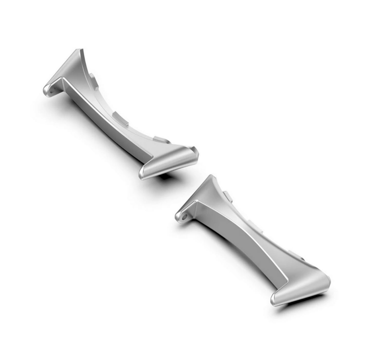 SKEIDO 2PCS 20mm Metal Connector for Google Pixel Watch Band Smartwatch Adapters for Pixel Watch Accessories Compatible Link Bandwidth sliver