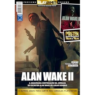 Capa do livro Superpôster PlayGames - Alan Wake 2