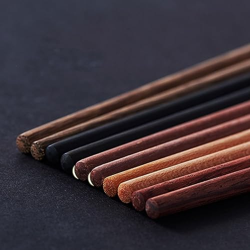 Palillos antideslizantes reutilizables para evitar caídas de comida con punta de oro de 24k 3