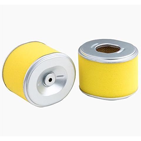 HEYZLASS 2-Pack 17210-ZE2-515 Air Filter, Compatible with Honda GX240 GX270 8 HP 9 HP OEM Air Cleaner and More, Plus Foam Pre Filter Cover