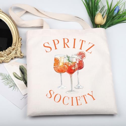 KUIYAI Aperol Spritz Society Bolsa Aperol Spritz Presente de despedida de solteira Aperol Spritz Soc
