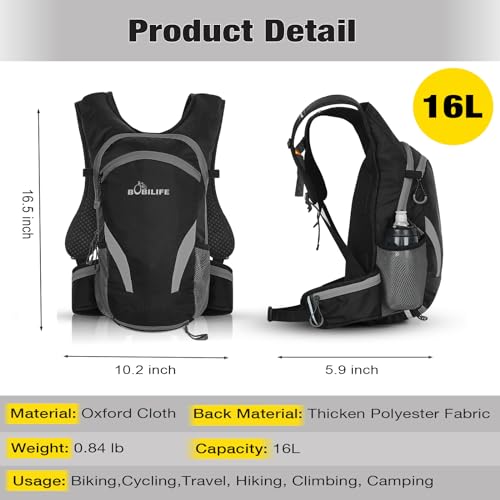 Bicycle Cycling 16L Lightweight Backpack