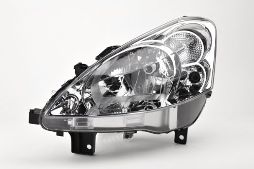 Johns, juego de faros compatible con Peugeot Partner (7) 04/08-02/12, juego de faros H4 izquierdo y derecho