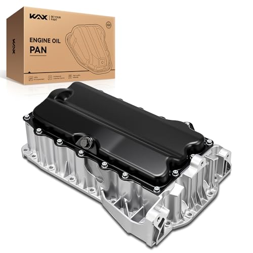 Image of KAX 264-726 Engine Oil Pan Fit for Volkswagen Jetta 2011-2015, with Drain Plug