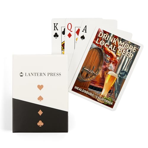 Baraja de Cartas Póker 52 Naipes Healdsburg California