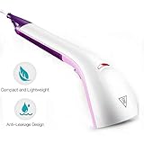 ☆ [Calentamiento y planchado rápidos]: la plancha de vapor tiene un potente sistema de calentamiento, y la potencia de 1000W genera un fuerte vapor para eliminar el hedor y las bacterias en la chaqueta y la chaqueta. Obtienes vapor en tan solo 20 segundos, ahorrándote tiempo; produciendo vapor concentrado a alta presión que ayuda a desbloquear la ropa, limpiar la ropa y eliminar olores