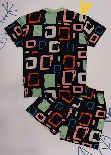 Image of 3BROS Baby Boys & Baby Girls Cotton Hosiery Clothing Set Half Sleeves T-shirt with Matching Pants (DB20HS6027 Parent)