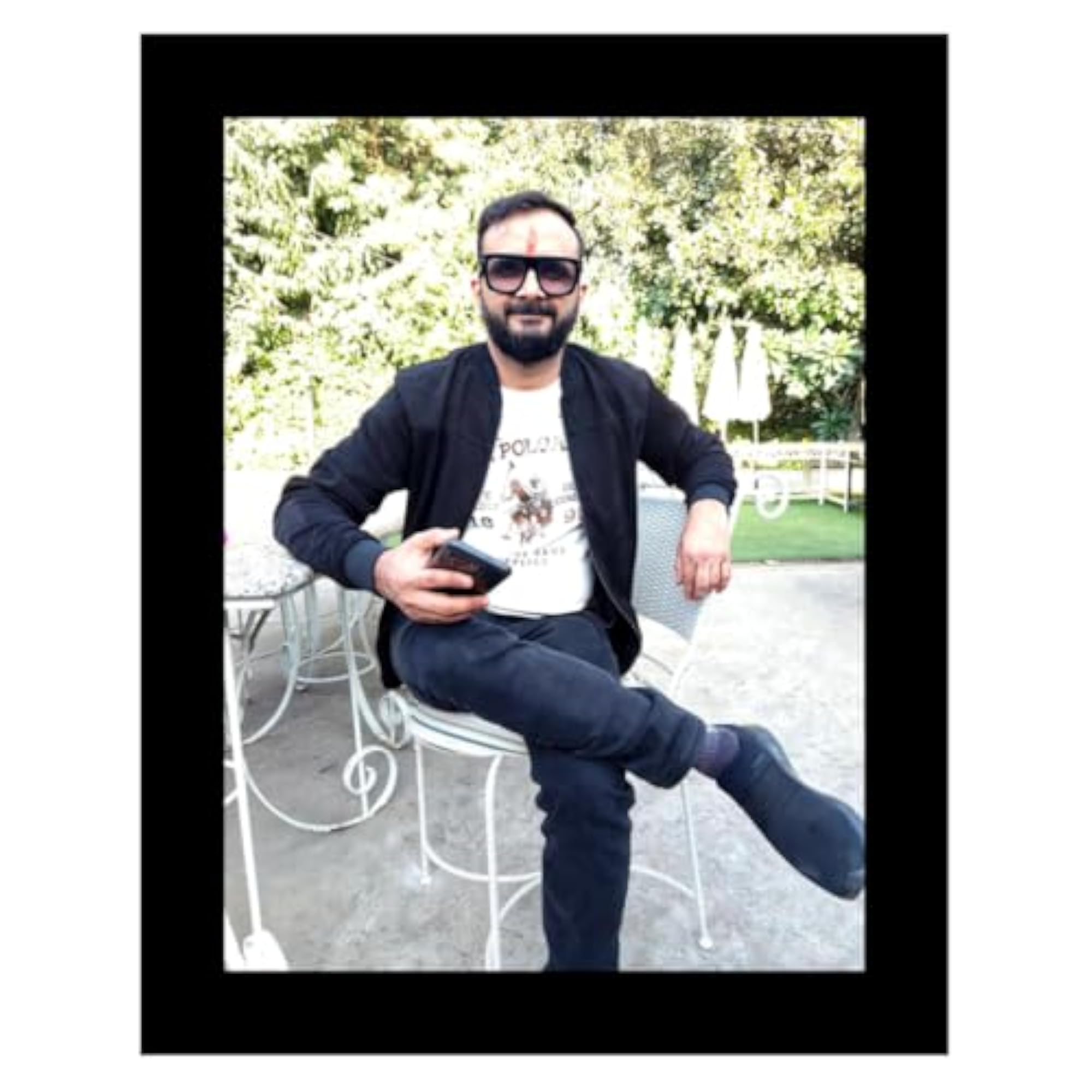 Customized Photo Frame with Single Photo Upload