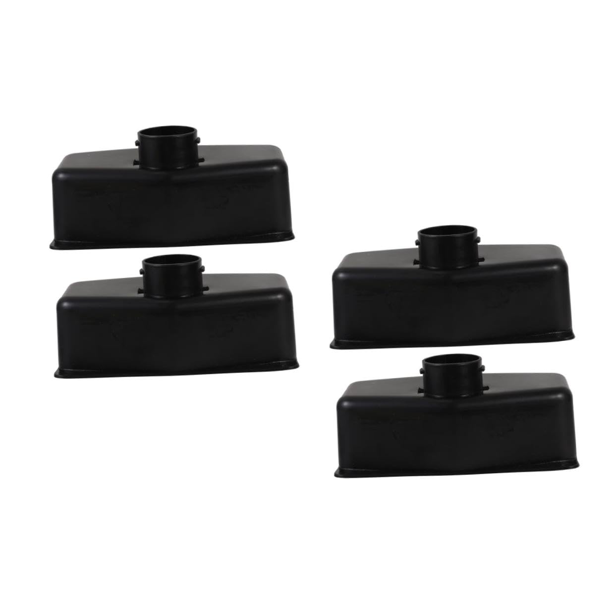Toyvian Accesorios De Mesa De Reemplazo De Futbolín Accesorios De Futbolín Cajas De Bolas Debajo De La Mesa Accesorios para Futbolín Negro Plástico Ecológico