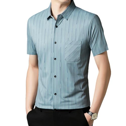 Chemise d'été pour homme idéale pour les vacances et les journées décontractées