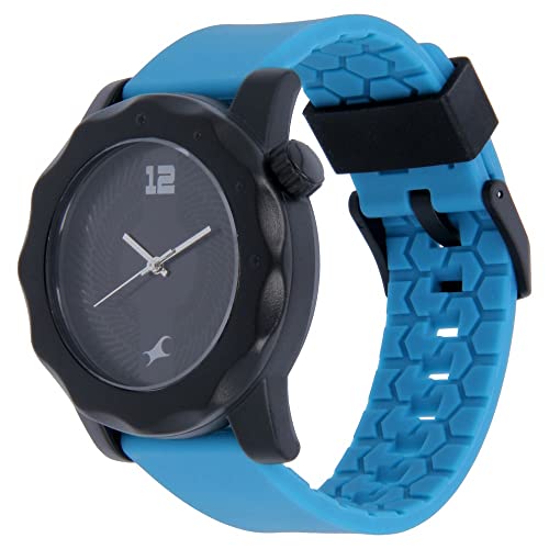 Image of Fastrack Analog Black Dial Men's Watch - 38022pp02J