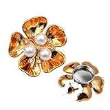 Anti-Tarnish Coating: Button covers for blouses feature an anti-tarnish coating that ensures long-lasting luster, maintaining their polished appearance even with frequent use, making them ideal for formal events and professional settings where elegance is crucial