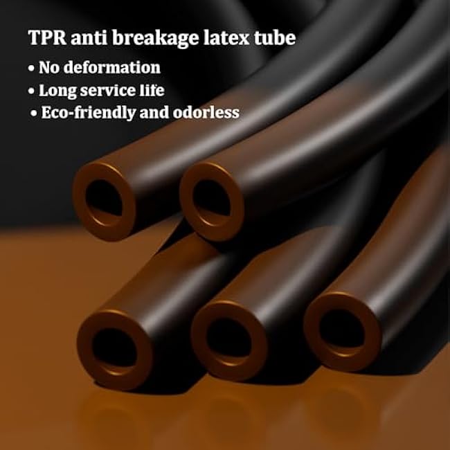 Chest Expander 6-Level Adjustable Fitness Puller Resistance Band Exercise Band Chest Muscle Arm Training Suitable for Male and Female Adults to Exercise Yoga and Home Fitness Equipment