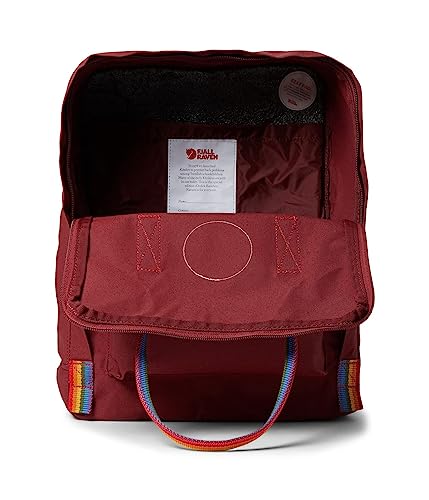 Fjällräven Kånken Rainbow Ox Red - Rainbow Pattern