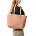 Lacoste Women's Anna Reversible Tote with Pouch, Angora Latte, One Size