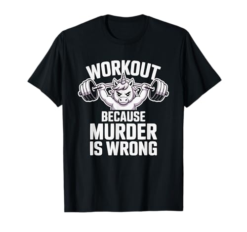 Gym Unicorn Lover Bodybuilding Fitness Workout Bodybuilder T-Shirt