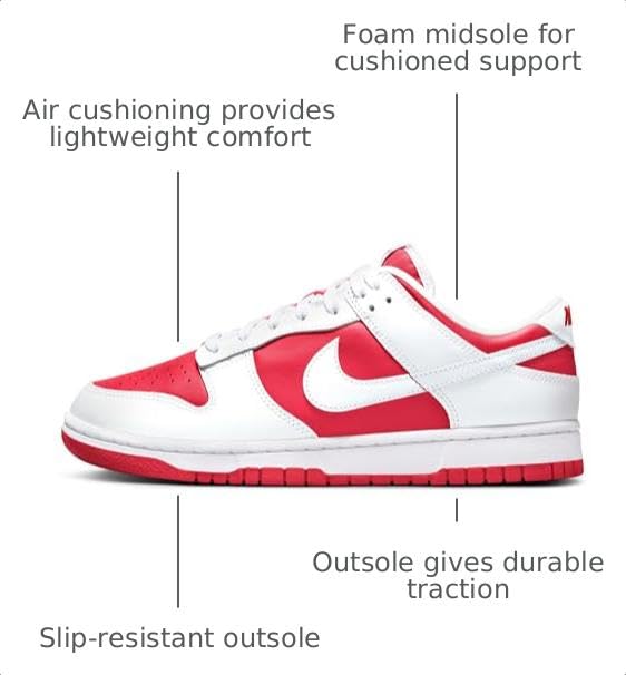 Image of Nike Mens Dunk Low Retro