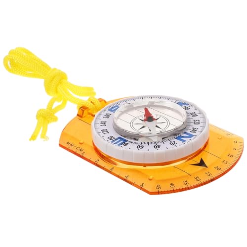 Brújula portátil Abaodam para outdoor y camping miniatura 1