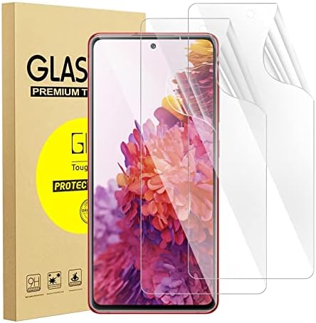 zonyee [3 Pack Samsung Galaxy S21 FE 5G Screen Protector [Not Glass], Full Coverage Flexible TPU Clear Hydrogel Film for Samsung Galaxy S21 FE 5G-6.4" [Support Fingerprint Reader][Scratch Resistant]