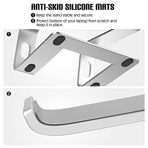 Support ordinateur portable alliage aluminium pour éviter la surchauffe