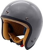 [ダムトラックス] バイクヘルメット JET-D グロスグレー レディース (57cm~58cm) -