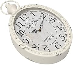 Oval Retro Metal Silent Wall Clock product photo